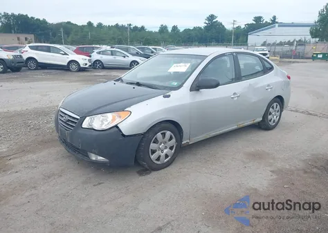 2008 Hyundai Elantra Gls/Se z USA, uszkodzony, nr VIN KMHDU46D48U404457